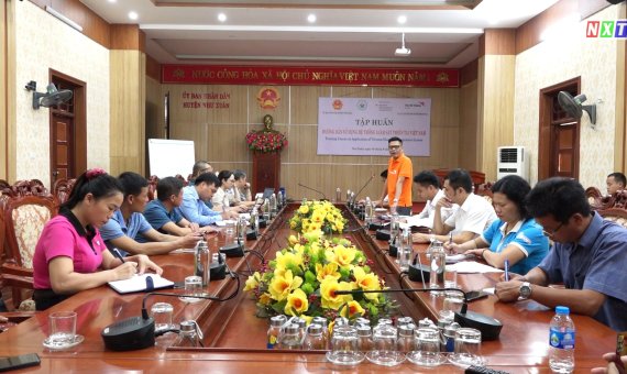 Hội nghị tập huấn “Hướng dẫn sử dựng Hệ thống giám sát thiên tai Việt Nam” cho thành viên Ban chỉ huy phòng chống thiên tai, tìm kiếm cứu nạn và phòng thủ dân sự huyện và các xã, thị trấn