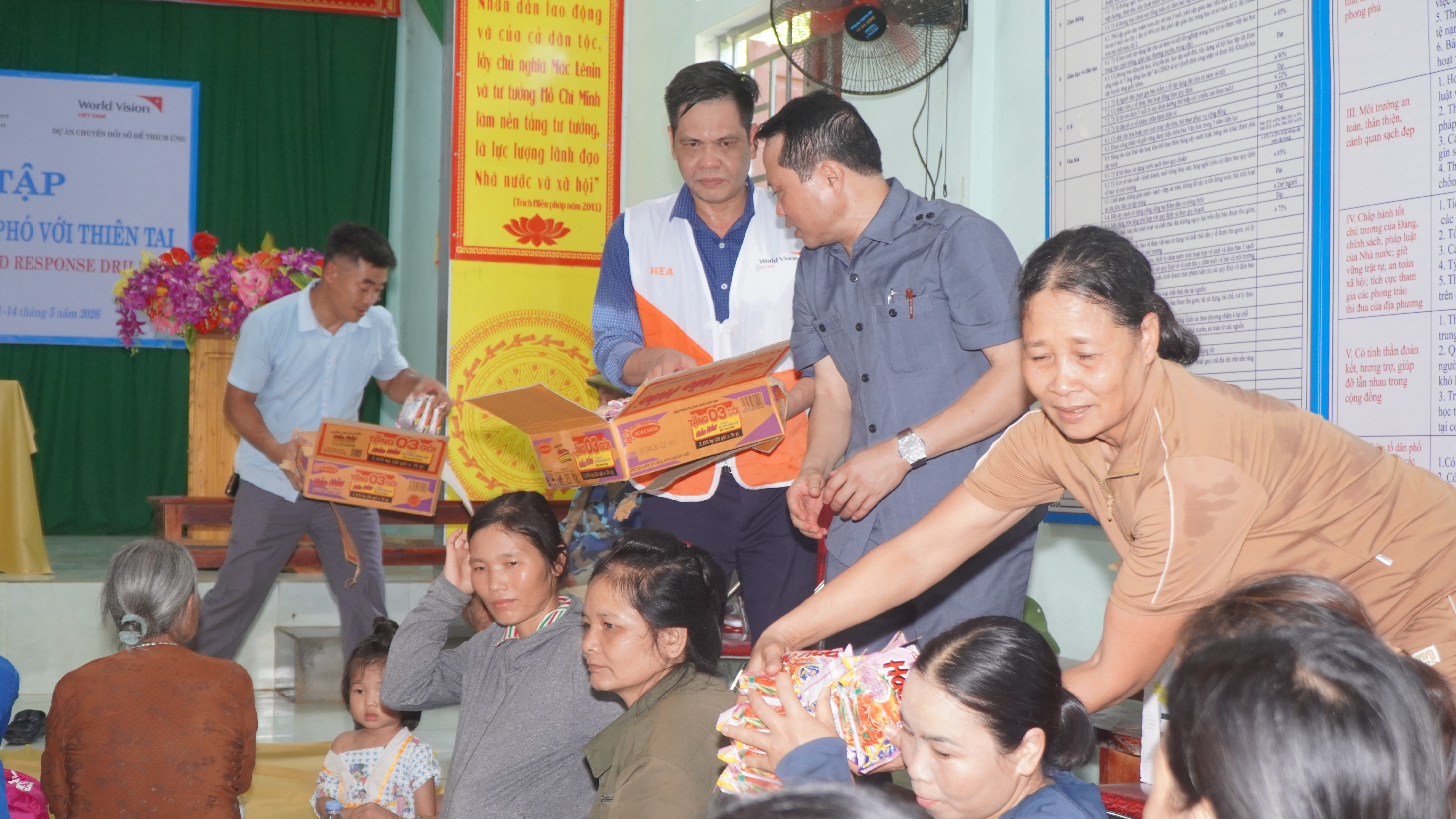 Chủ động ứng phó thiên tai tại xã Hóa Quỳ - tỉnh Thanh Hóa